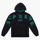 Supreme Spread Logo Hooded Sweatshirt Black