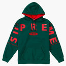 Supreme Spread Logo Hooded Sweatshirt Dark Green