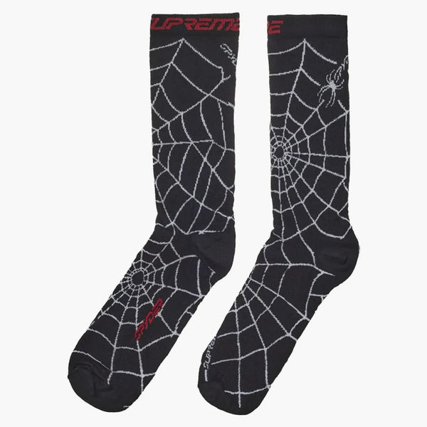Nejvyšší ponožky posádky Spyder (1 balení) černé