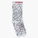 Supreme Spyder Crew Socks (1 pack) White