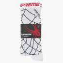 Supreme Spyder Crew Socks (1 pack) White
