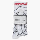 Supreme Spyder Crew Socks (1 pack) White