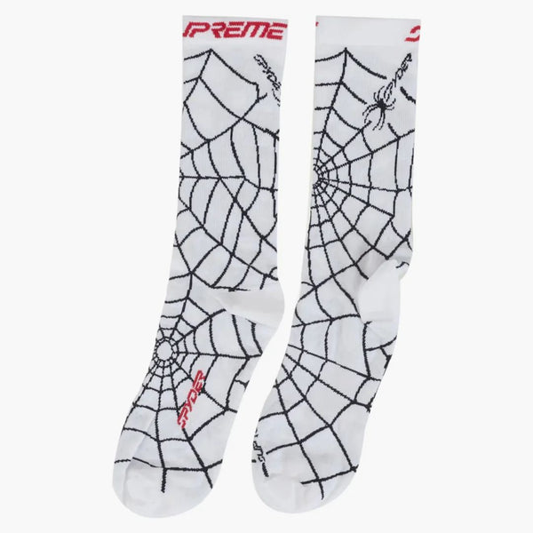 Nejvyšší ponožky posádky Spyder (1 balení) bílá
