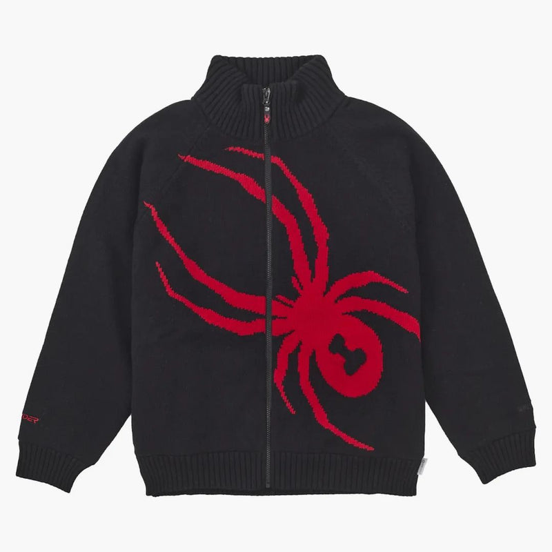 Supreme Spyder Windstopper zip up tröja svart
