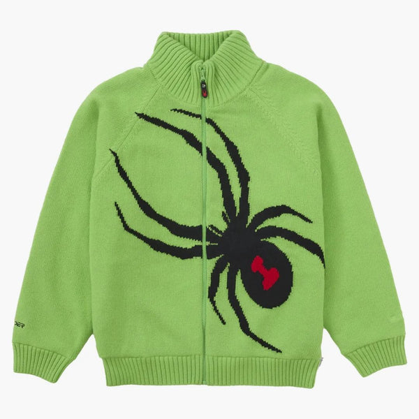 Supreme Spyder Windstopper zip up tröja grön