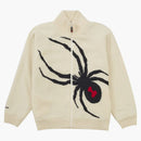 Supreme Spyder Windstopper Zip Up Sweater White