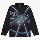 Supreme Spyder Web Half Zip Explome Negro