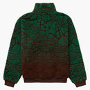 Supreme Spyder Web Polar Fleece Jacket Brown