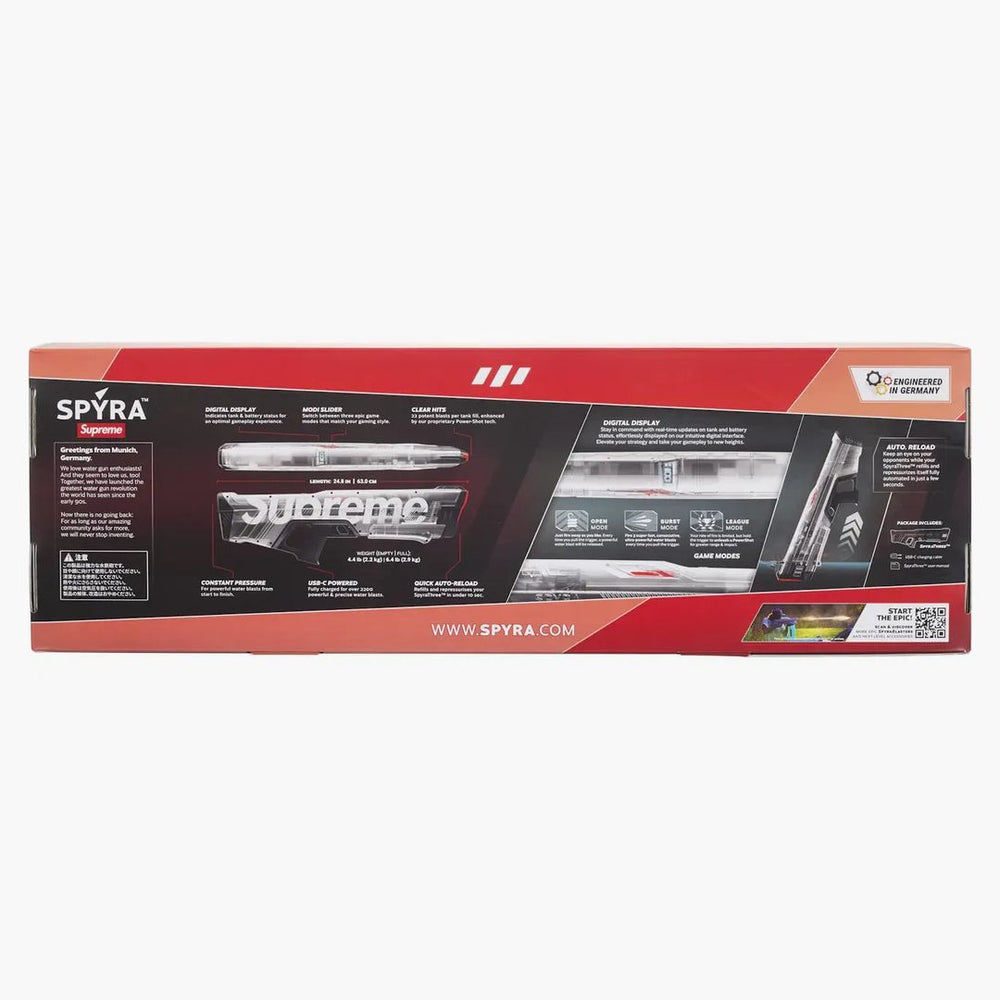 スポーツトイ・アクショントイ Supreme SpyraThree Water Blaster Supreme Spyra Two Water Gun Blaster Red | eBay