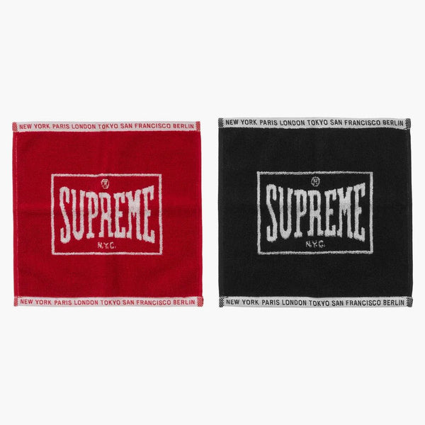 Supreme Square Mini Towels (Set of 2) Multicolor