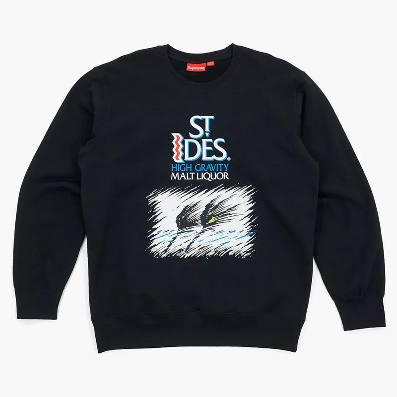 Suprem St Ides Crewneck Black
