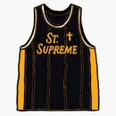 Supreme St. Supreme Basketball Jersey Black