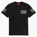 Supreme Stack Logo Tee Black