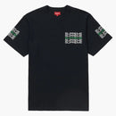 Supreme stack logo tea navy