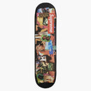 Supreme stack skateboard deck black