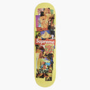 Supreme Stack Skateboard Deck Yellow