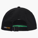 Supreme Stacked Cordura 6-panel Black