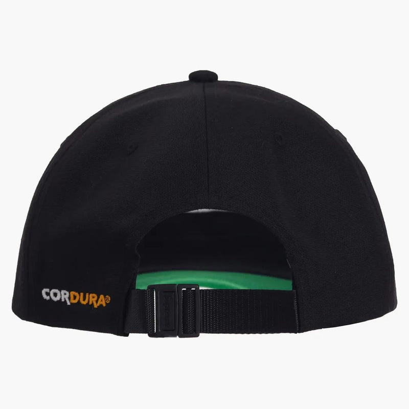 Supreme Stacked Cordura 6-panel Black
