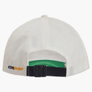 Supreme Stacked Cordura 6-panel White