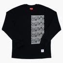 Supreme Stacked L/S Top Black