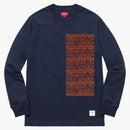 Supreme Stacked L/S Top Navy