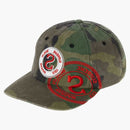 Supreme Stamp 6-panel Woodland Camo