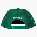 Supreme Stamped Mesh Back 5 Panel Green