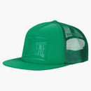 Supreme Stamped Mesh Back 5 Panel Green