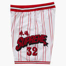 Basket da basket supremo a stella corta bianca