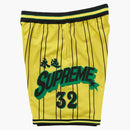 Supreme Star Basketball Short Yellow