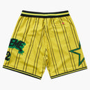 Supreme Star Basketball Short Yellow