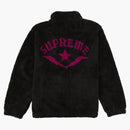 Supreme Star Fleece Jacket Black