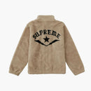 Supreme Star Fleece Jacket Natural