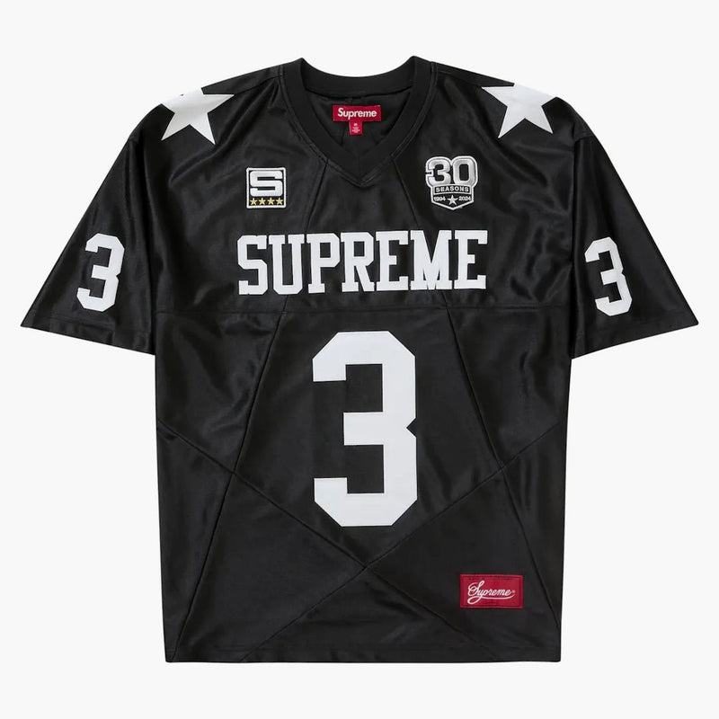 Supreme Star Football Jersey Black