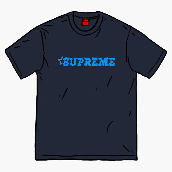 Nejvyšší logo Star S/S Top Navy