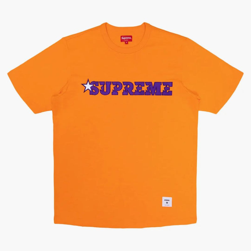 Nejvyšší logo Star S/S Top Orange