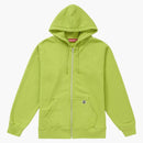 Supreme Star Zip Up Sweatshirt Lime