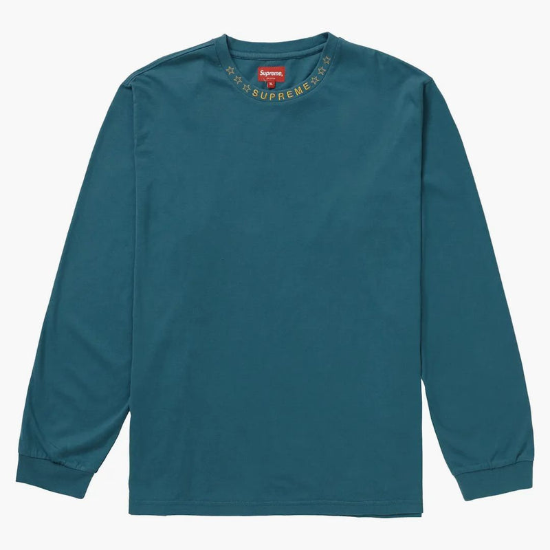 Nejvyšší hvězdy Collar L/S Top Aqua