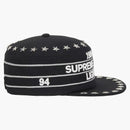 Supreme Stars Studded Pillbox Hat Black