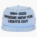 Supreme Stars Studded Pillbox Hat Light Blue