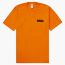Supreme Static Tee Orange