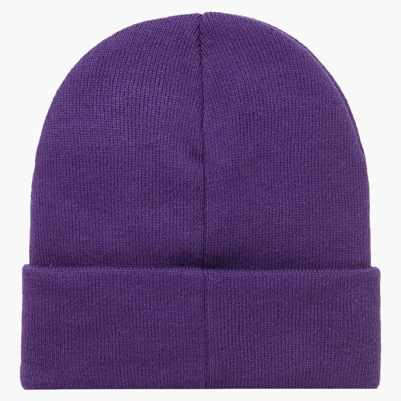 Supreme Stencil Beanie Purple