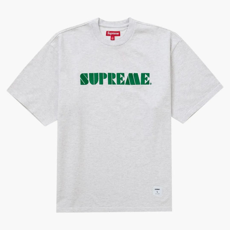 Nejvyšší šablona vyšívaná s/s nejvyšší popel šedá