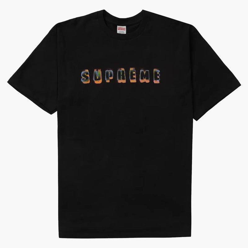 Supreme stencil tea black
