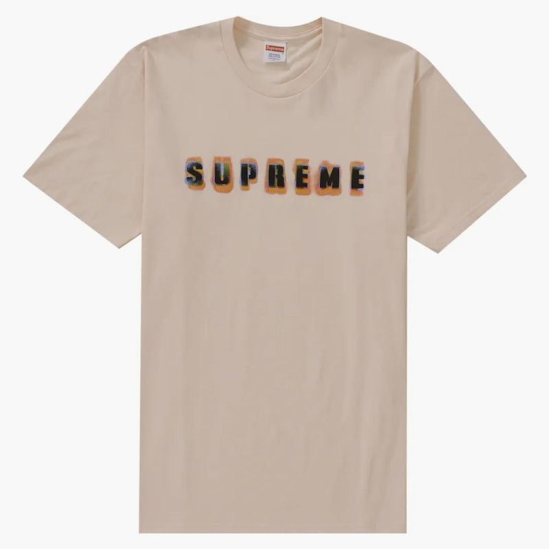 Supreme stencil tea pale pink