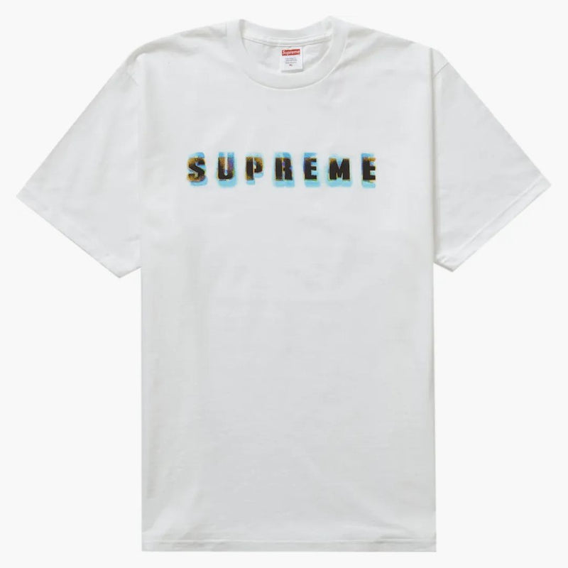 Tè supremo stencil bianco