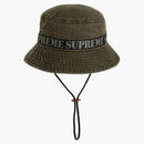 Supreme Stencil Webbing Boonie Olive