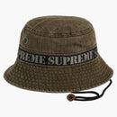 Supreme Stencil Webbing Boonie Olive
