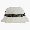 Supreme Stencil Webbing BOONE White