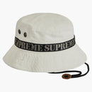 Supreme Stencil Webbing BOONE White